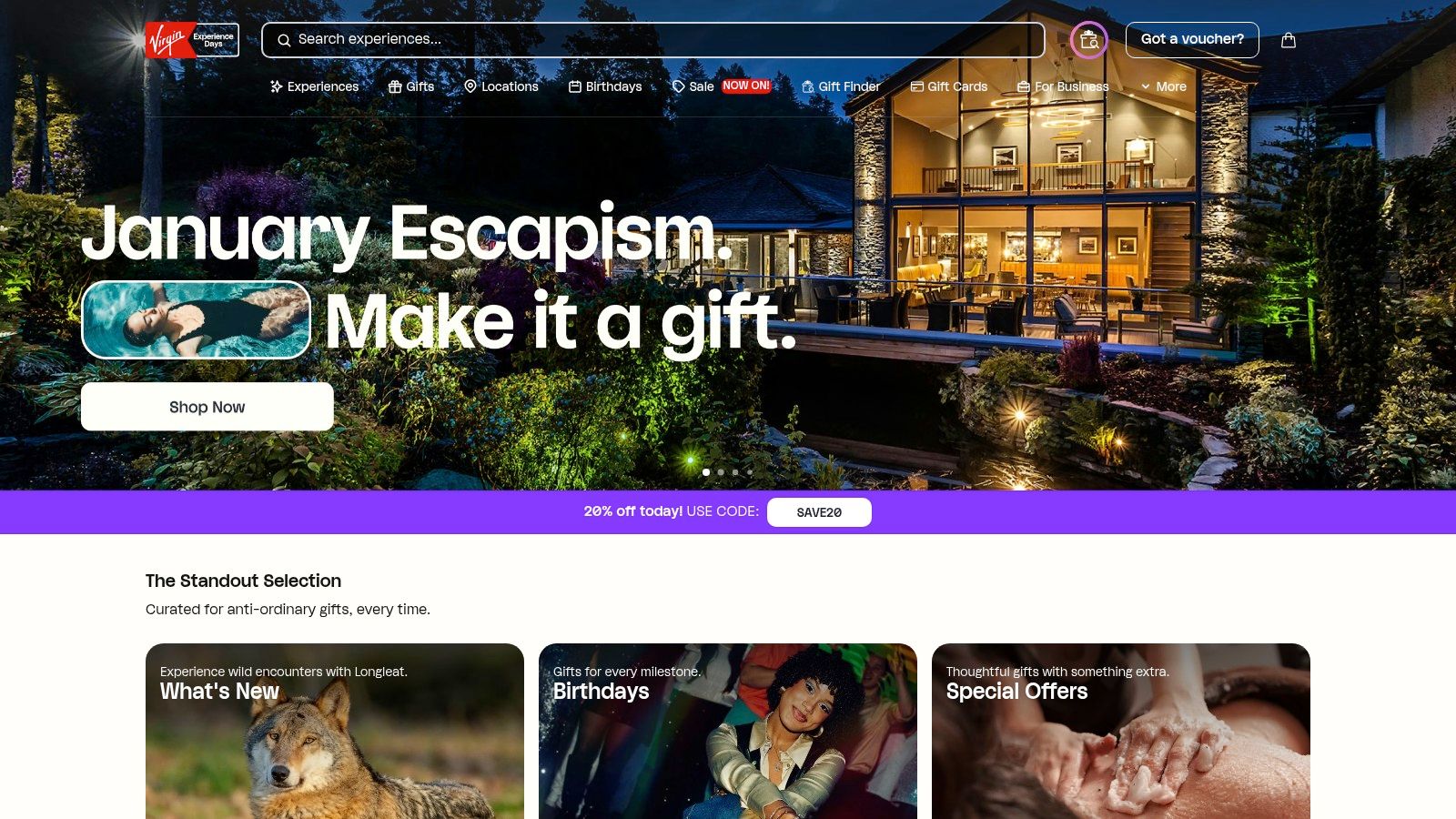 Virgin Experience Days