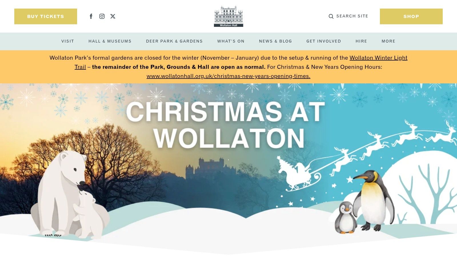 Wollaton Hall & Deer Park (Nottingham Natural History Museum)