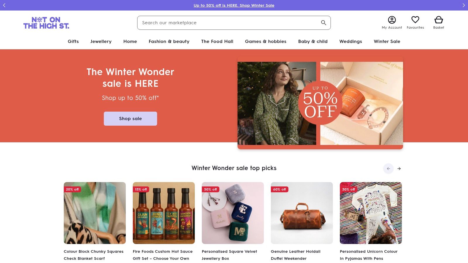 Not On The High Street