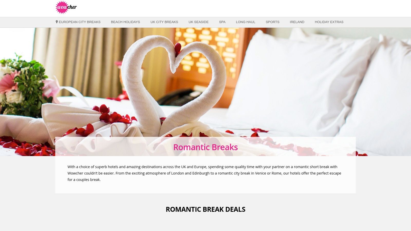 Romantic bedroom setting with rose petals