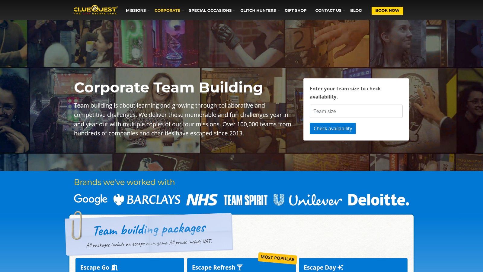 clueQuest (London) – Corporate