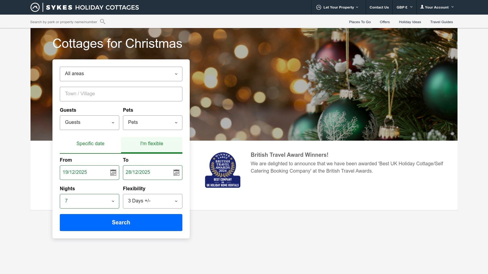 Sykes Holiday Cottages