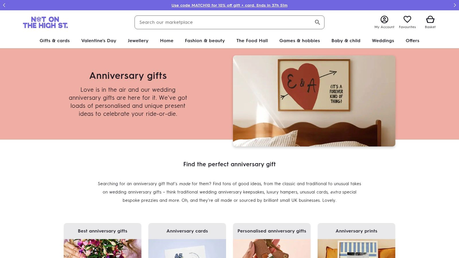 Not On The High Street (NOTHS)