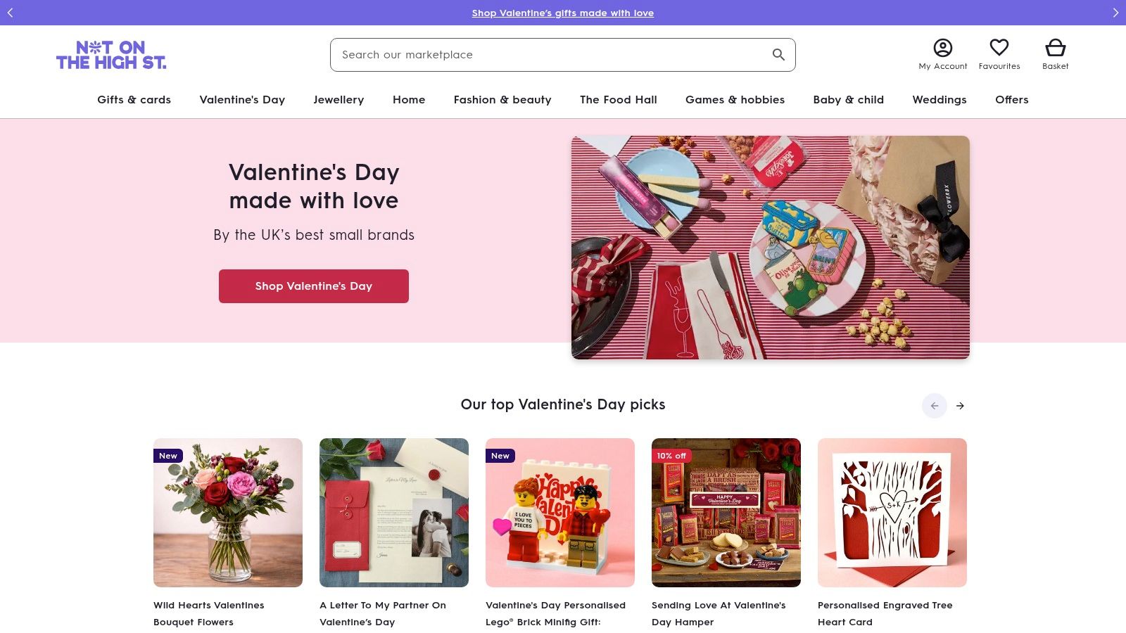 Not On The High Street