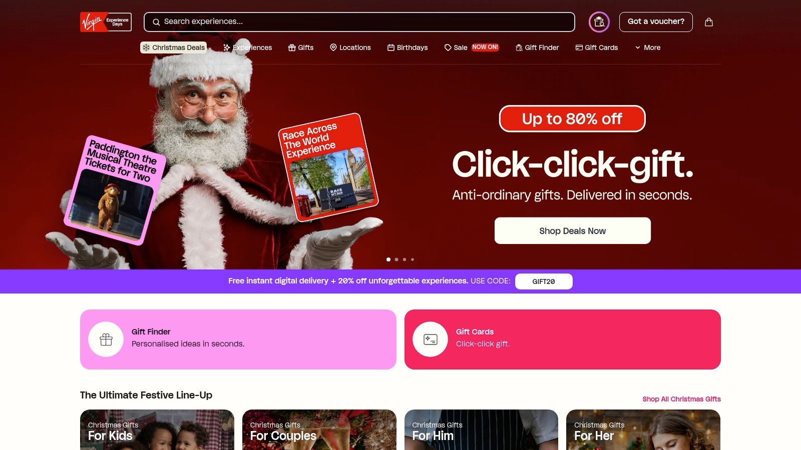 Virgin Experience Days