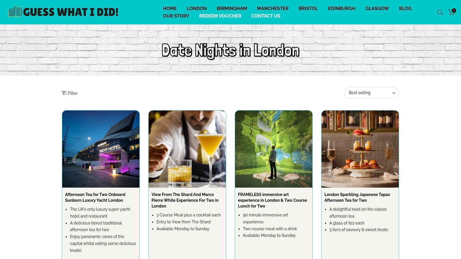 Collections - Date Nights In London