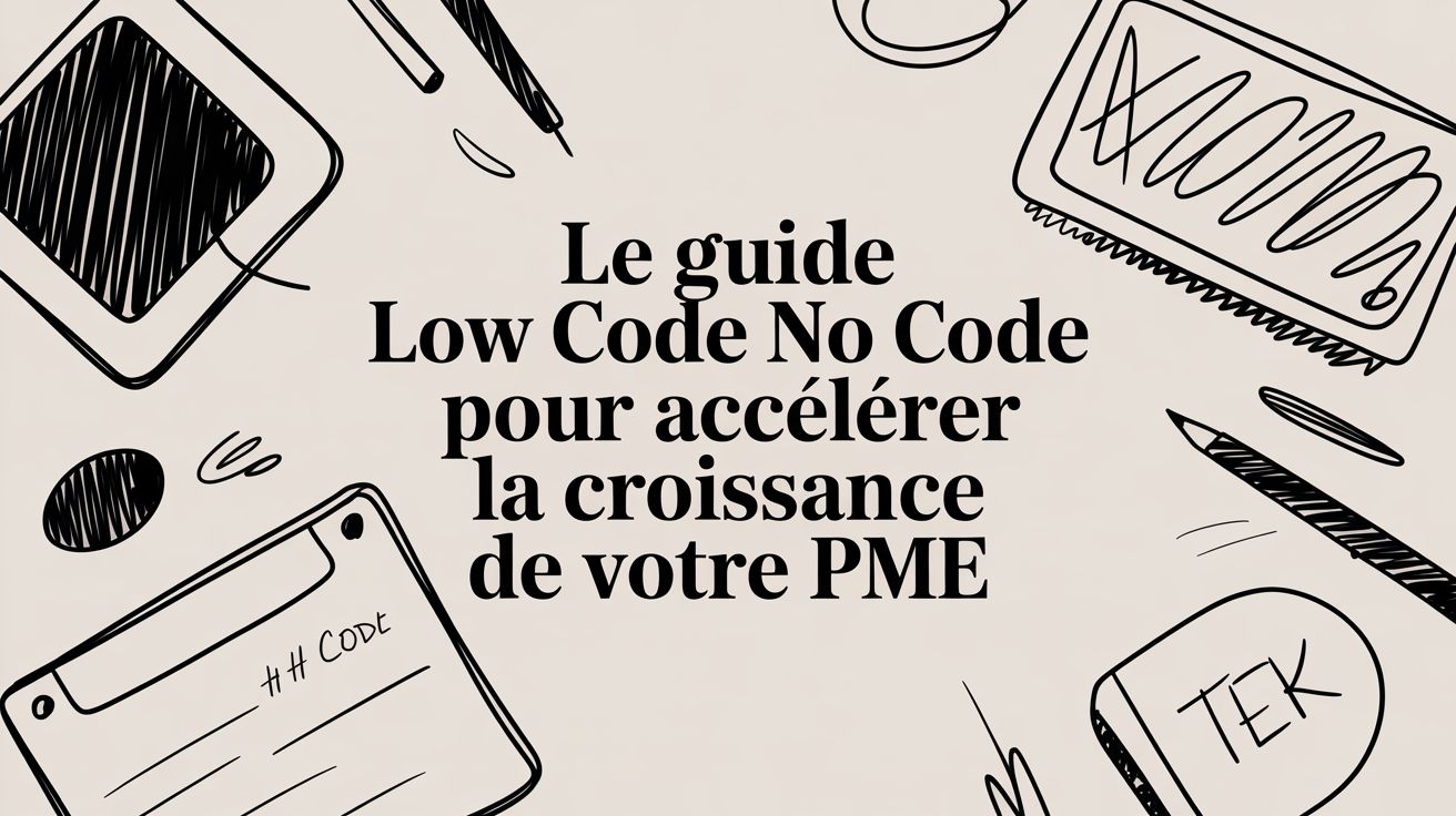 Le guide low code no code pour accélérer la croissance de votre PME