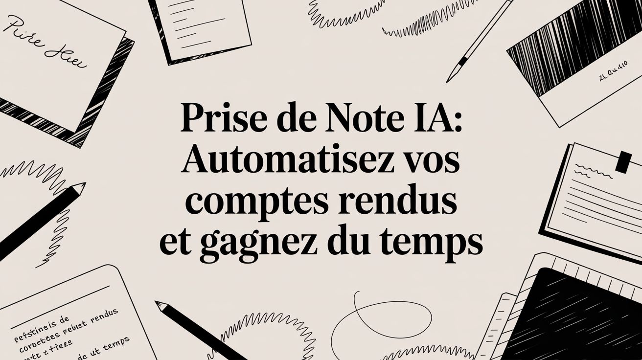 Prise de note ia: Automatisez vos comptes rendus et gagnez du temps