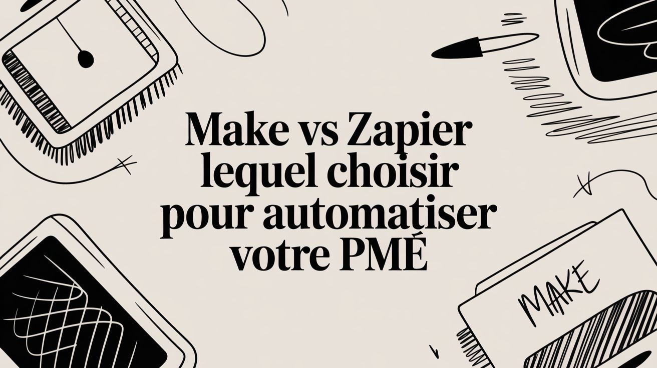 Make vs Zapier lequel choisir pour automatiser votre PME
