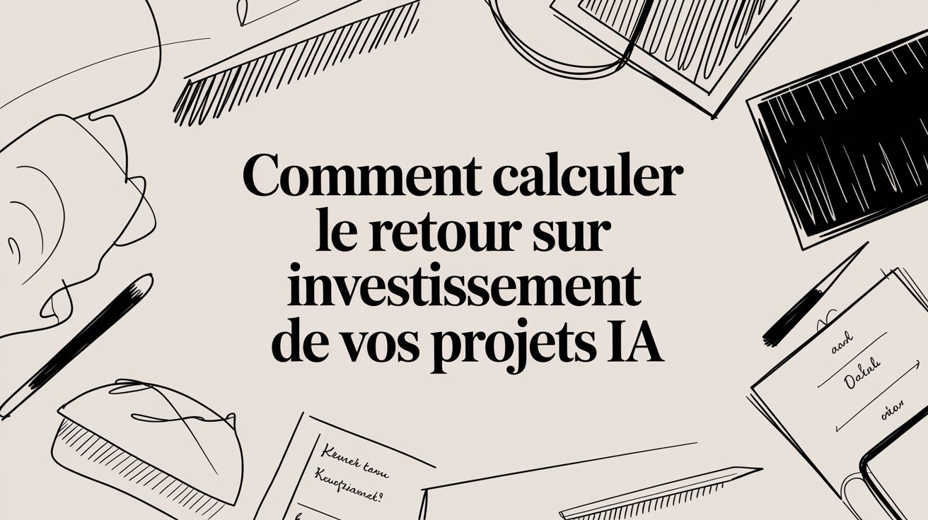 Comment calculer le retour sur investissement de vos projets IA