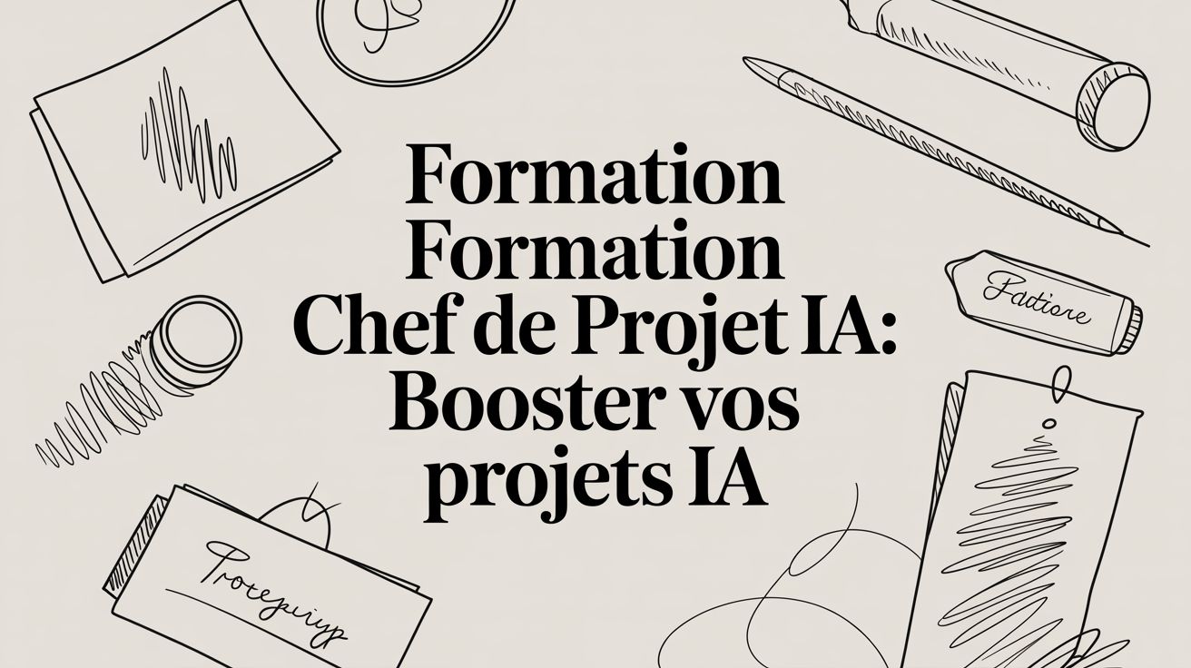 Formation formation chef de projet ia: booster vos projets IA