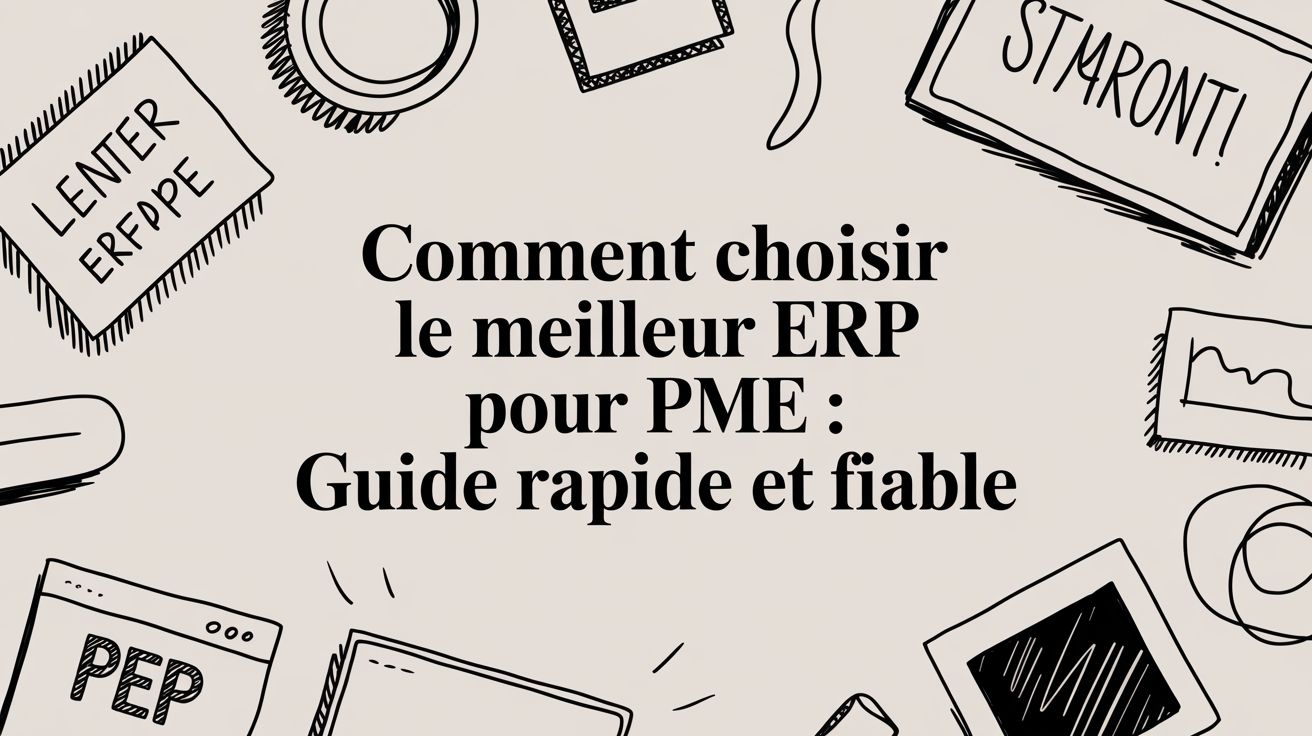 Comment choisir le meilleur erp pour pme : guide rapide et fiable