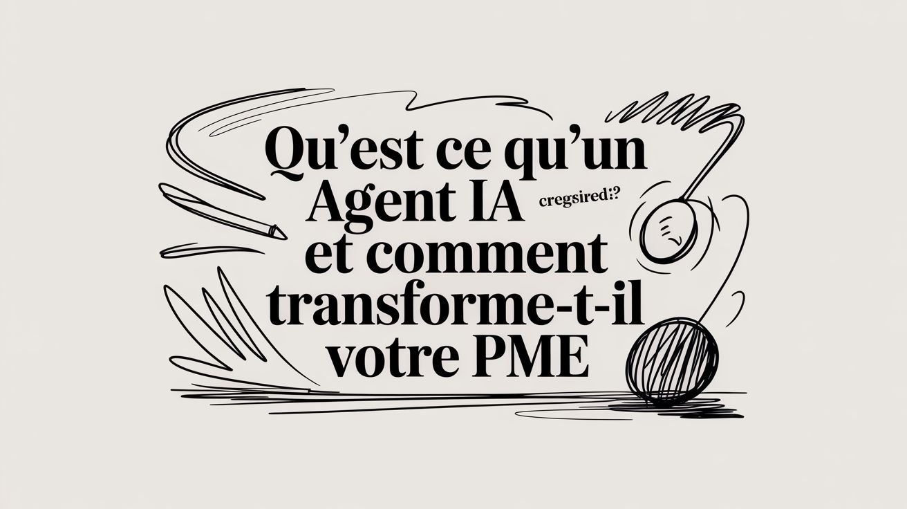 Qu'est ce qu'un agent IA et comment transforme-t-il votre PME