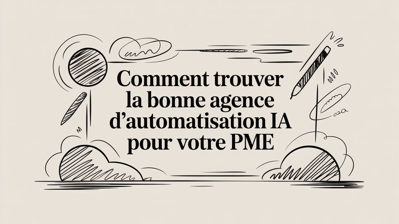 Comment trouver la bonne agence d'automatisation IA pour votre PME