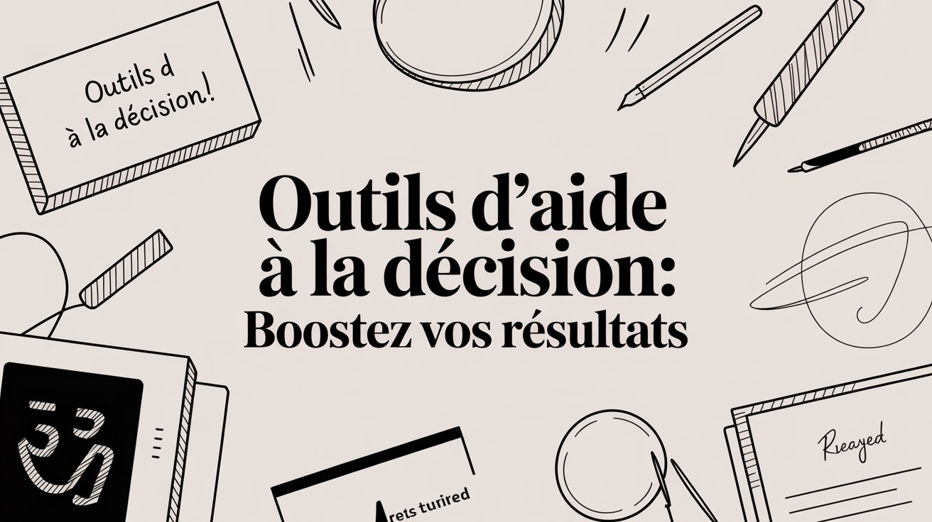 Outils d'aide à la décision: boostez vos résultats