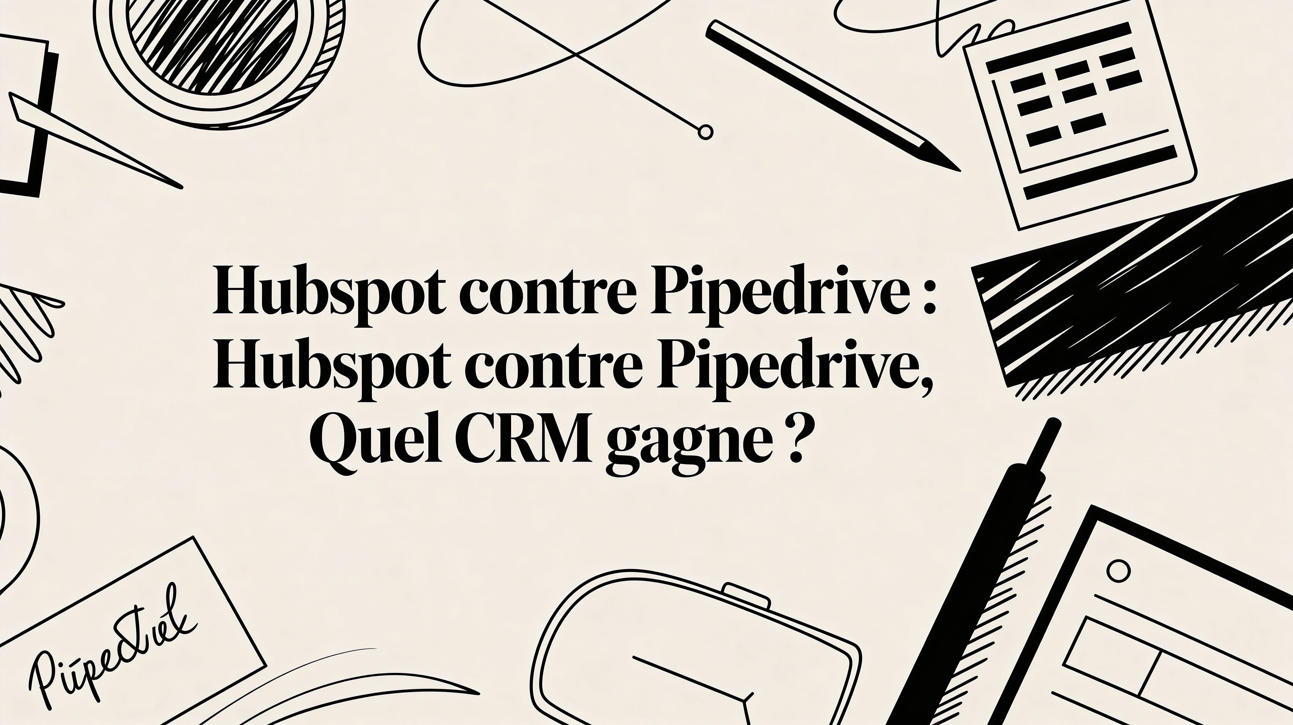 HubSpot vs Pipedrive: hubspot vs pipedrive, which CRM wins?