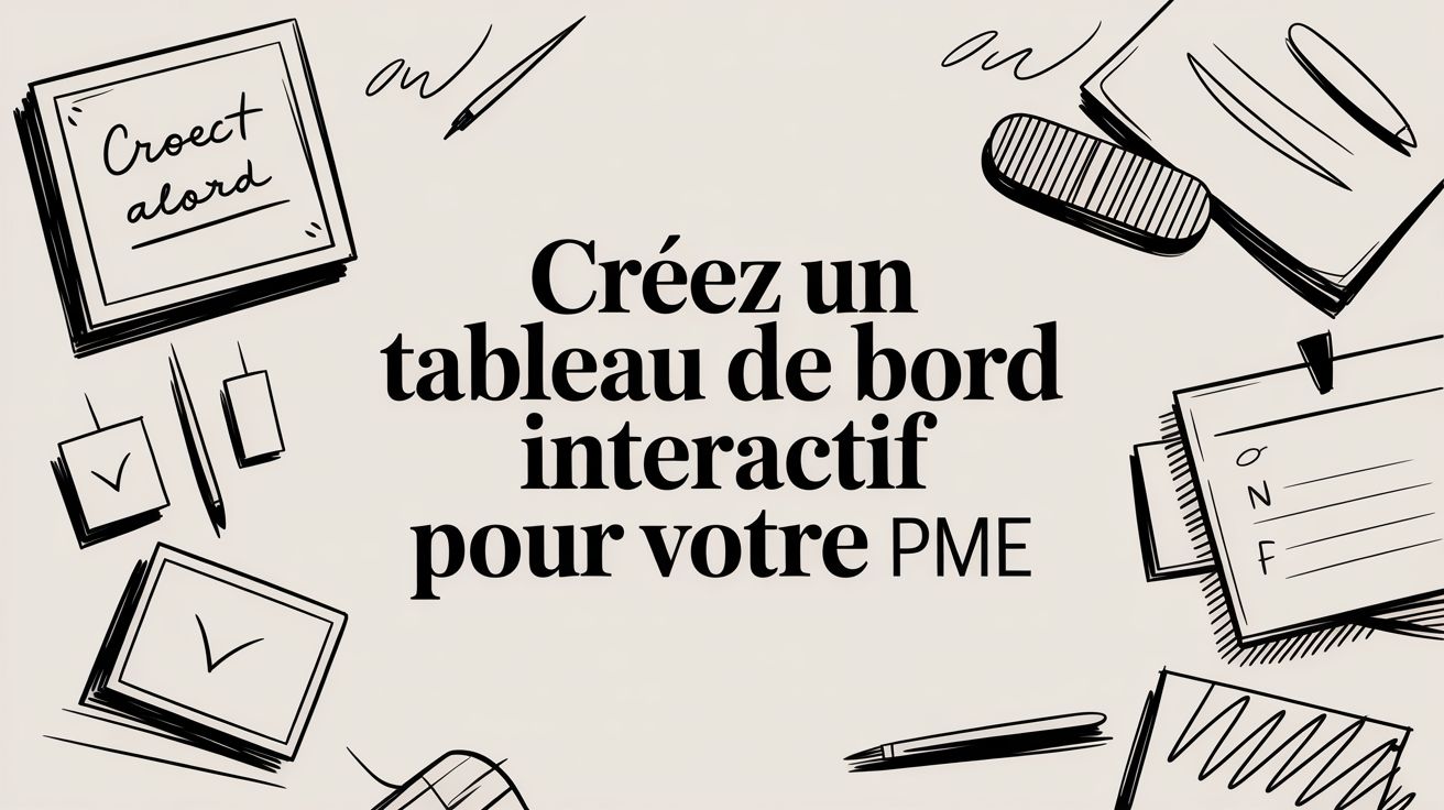 Créez un tableau de bord interactif pour votre PME