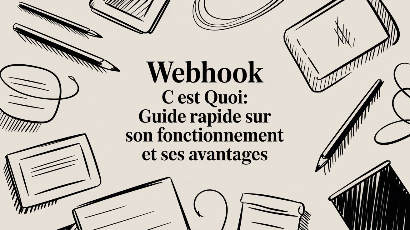 Webhook c est quoi: guide rapide sur son fonctionnement et ses avantages