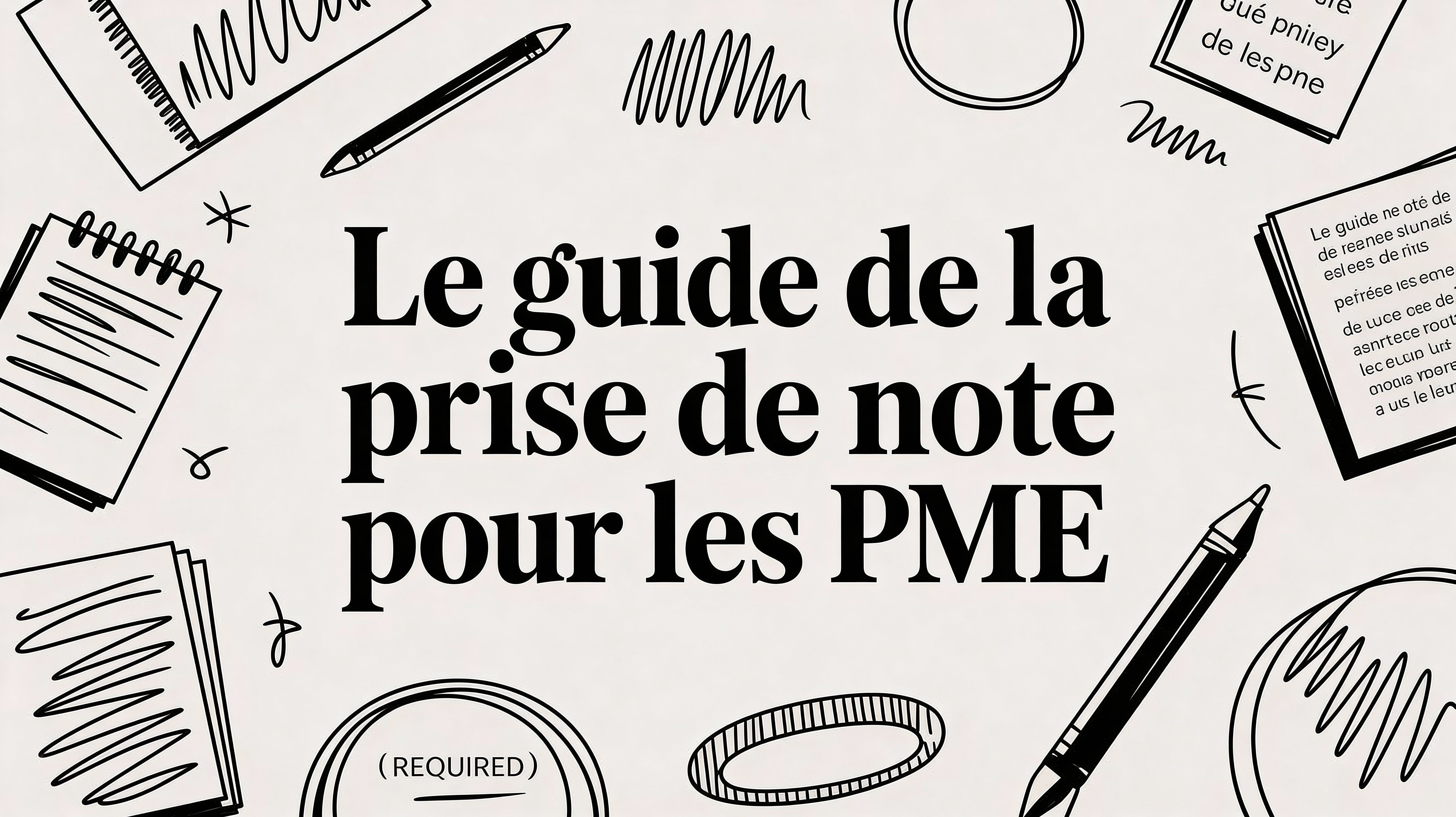 Le guide de l'IA prise de note pour les PME