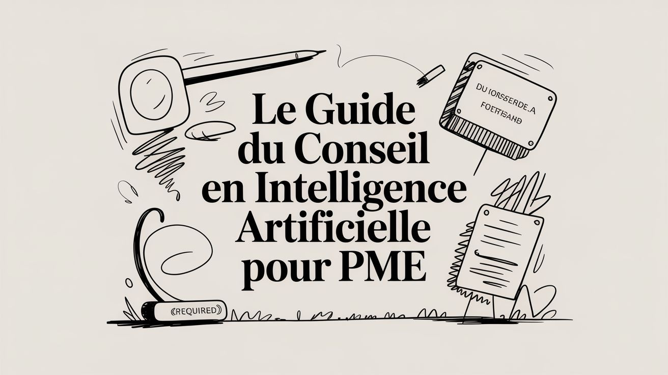 Le guide du conseil en intelligence artificielle pour PME