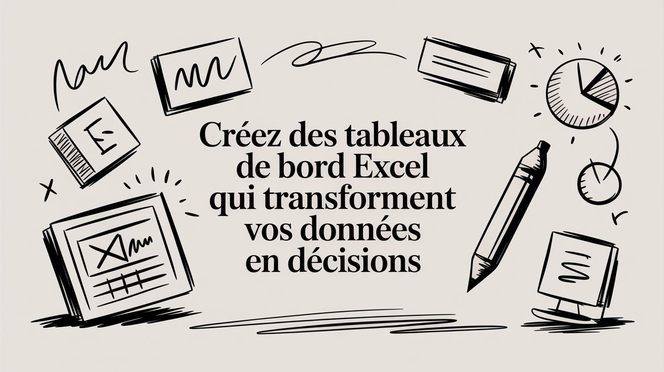 Créez des tableaux de bord excel qui transforment vos données en décisions