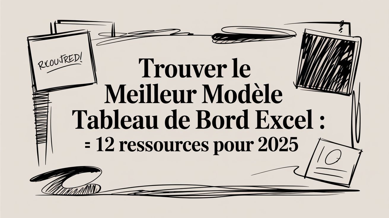 Trouver le meilleur modèle tableau de bord excel : 12 ressources pour 2025
