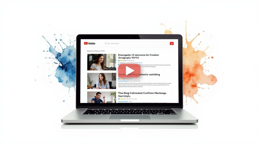 Blog to video transformation