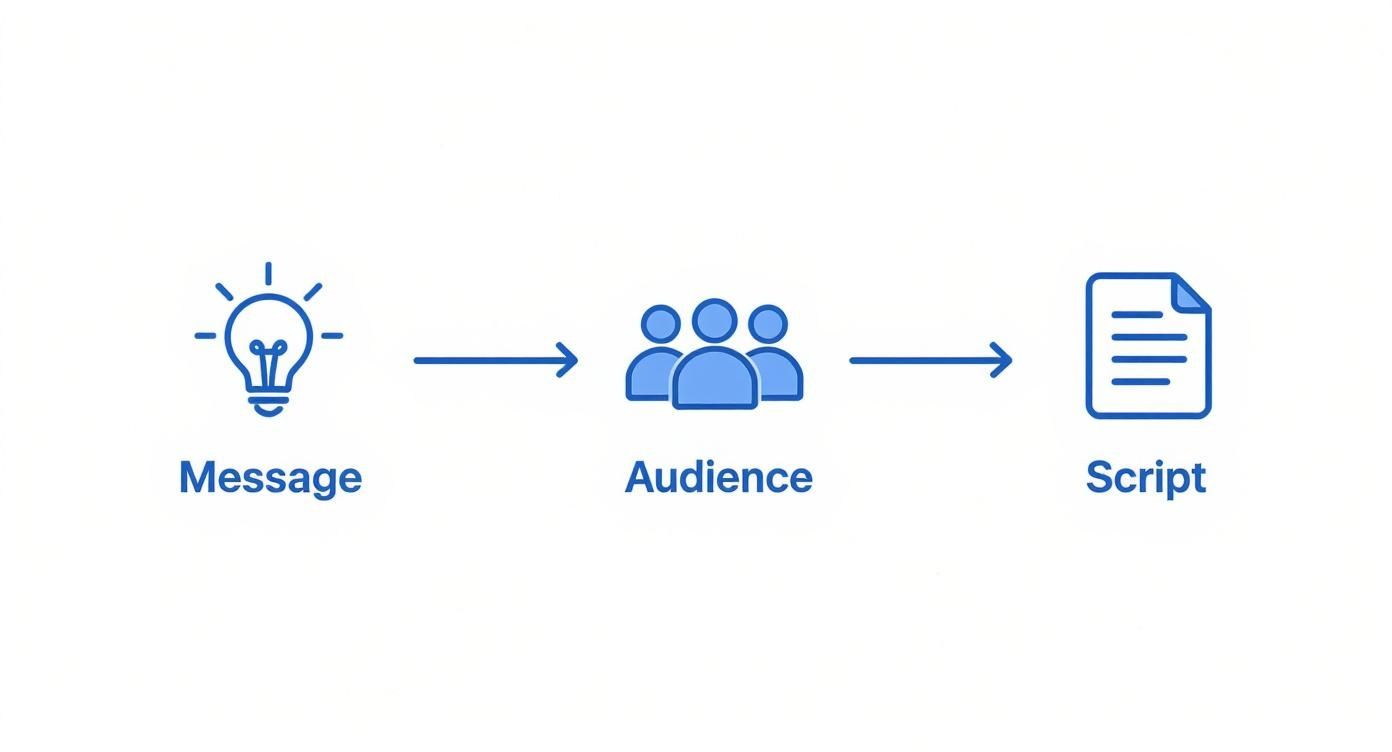 Infographic about how to storyboard a video
