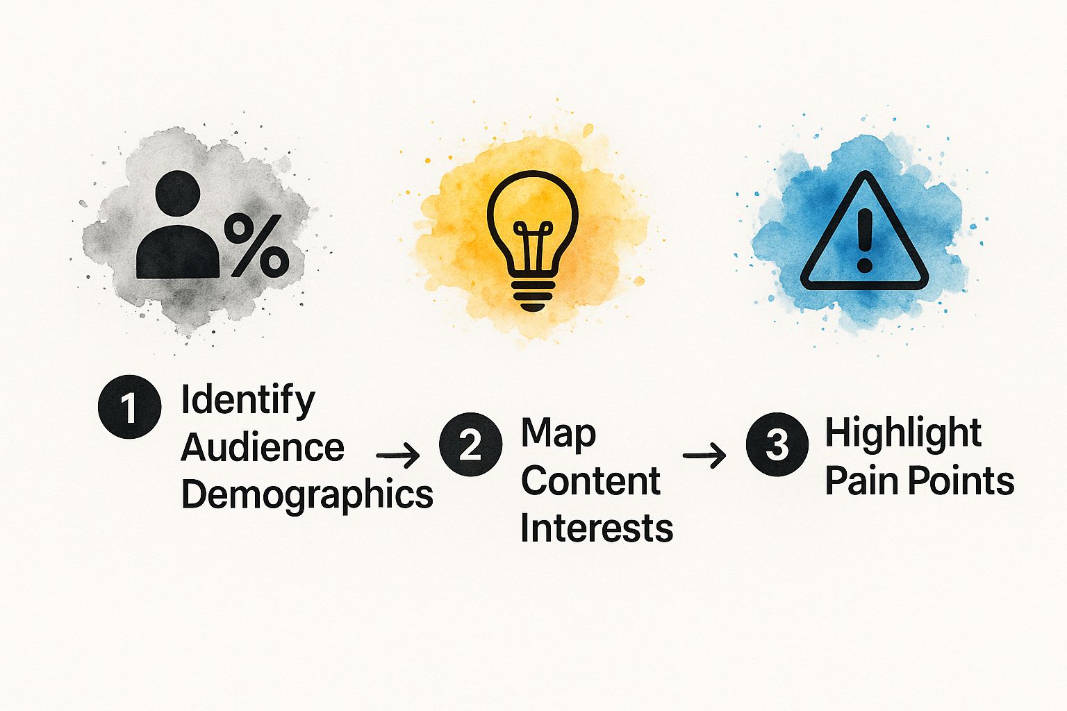Infographic about video content planning