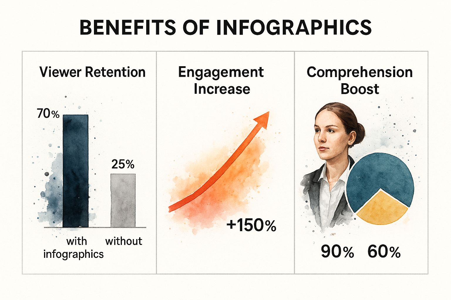 Infographic about infographics in video