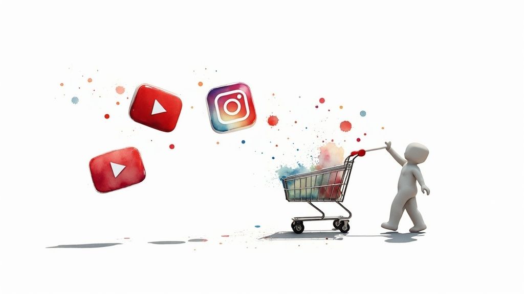 Customers engaging with video content