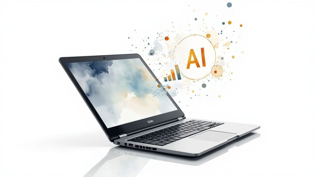 Data-driven content strategy with AI