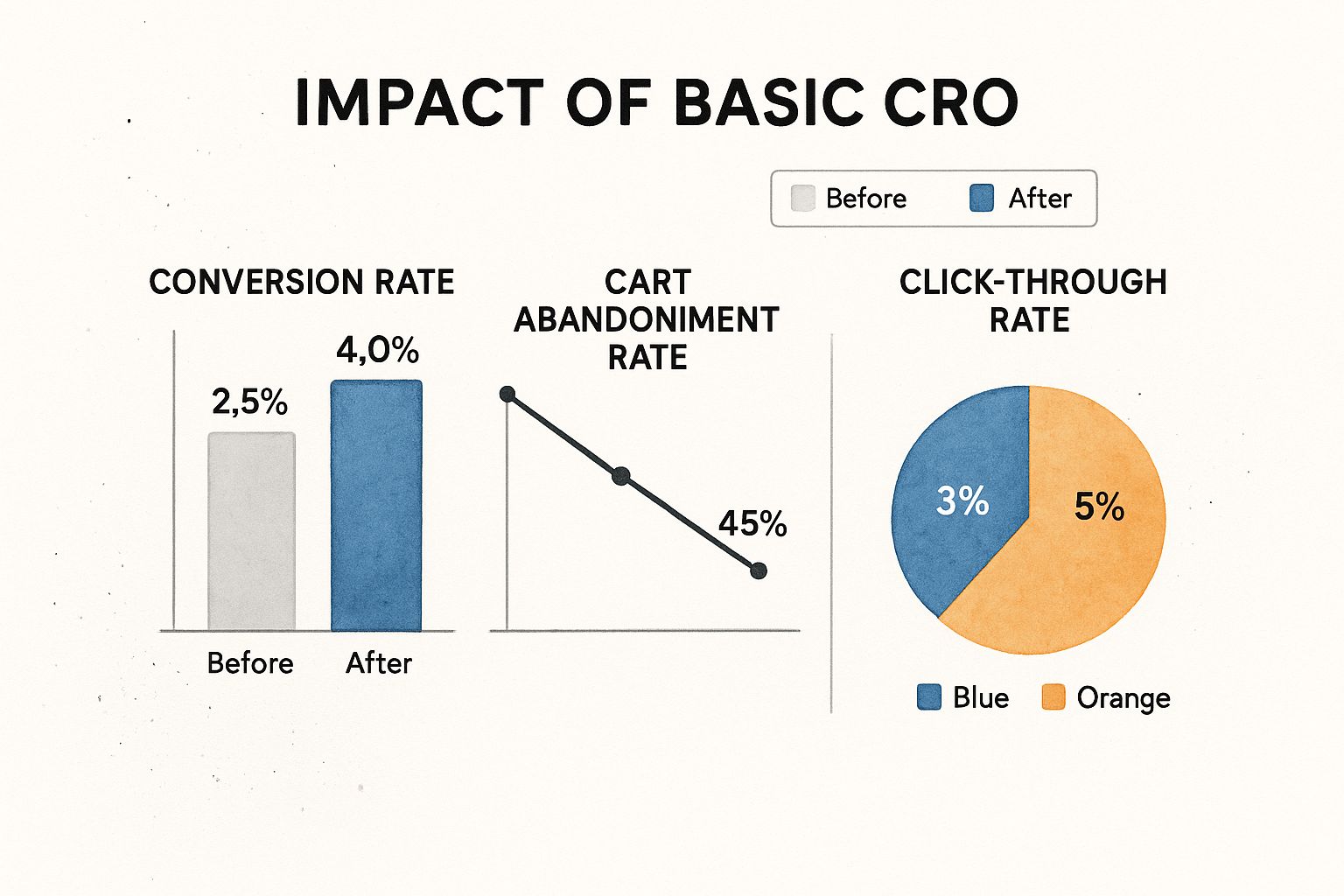 Infographic about how to increase ecommerce sales
