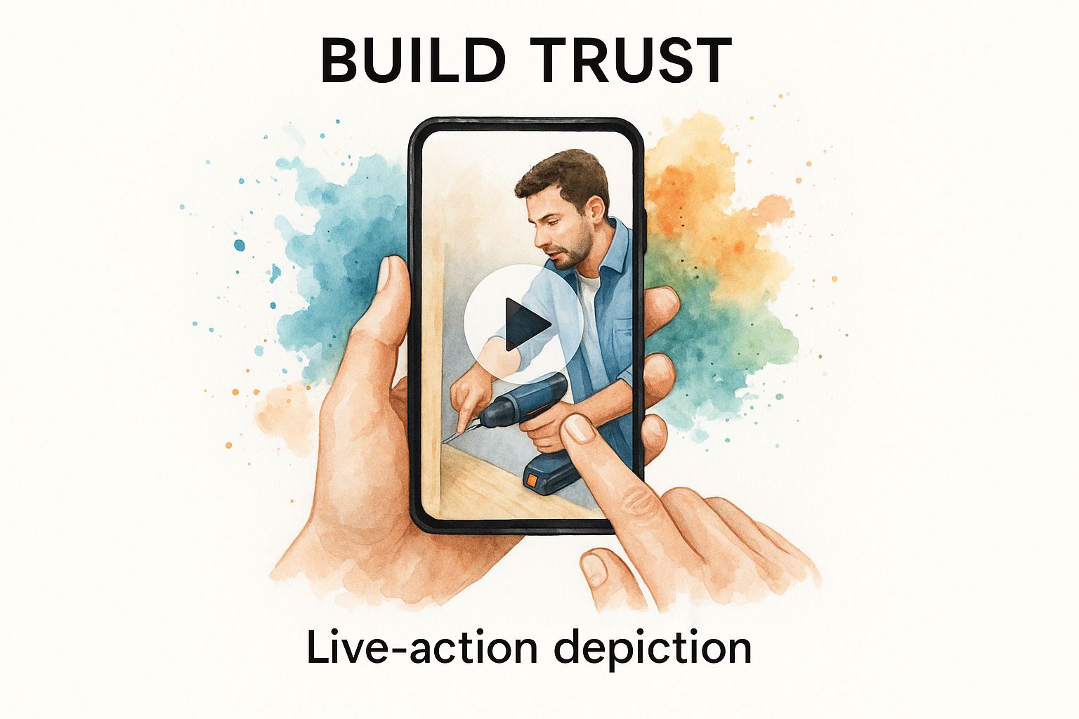 Infographic about video product demonstrations