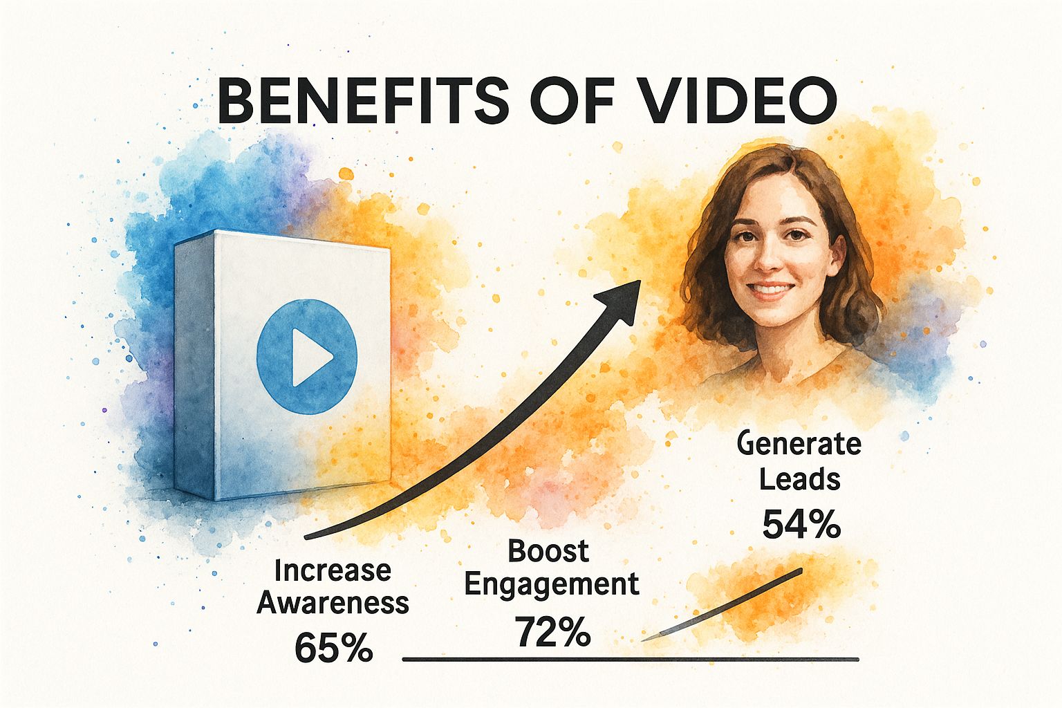 Infographic about product video for ecommerce