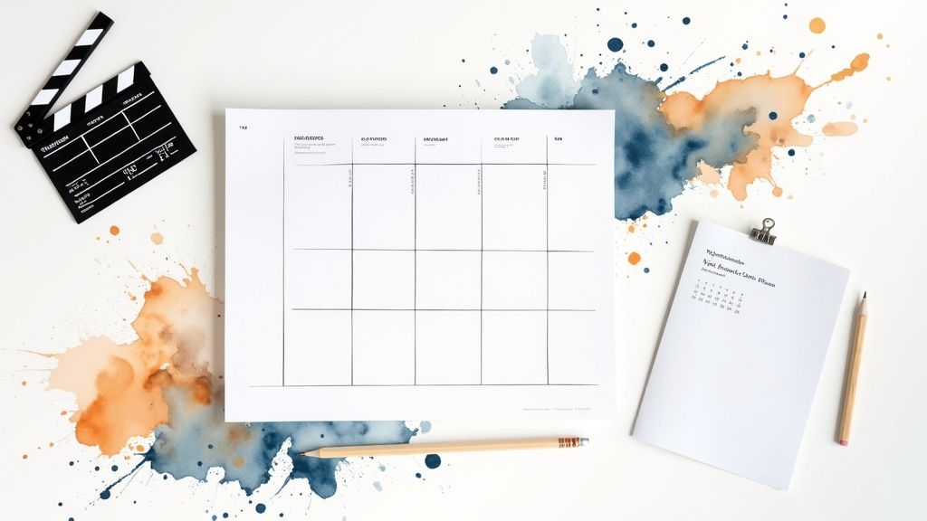 12 Best Video Production Schedule Template Options for 2025