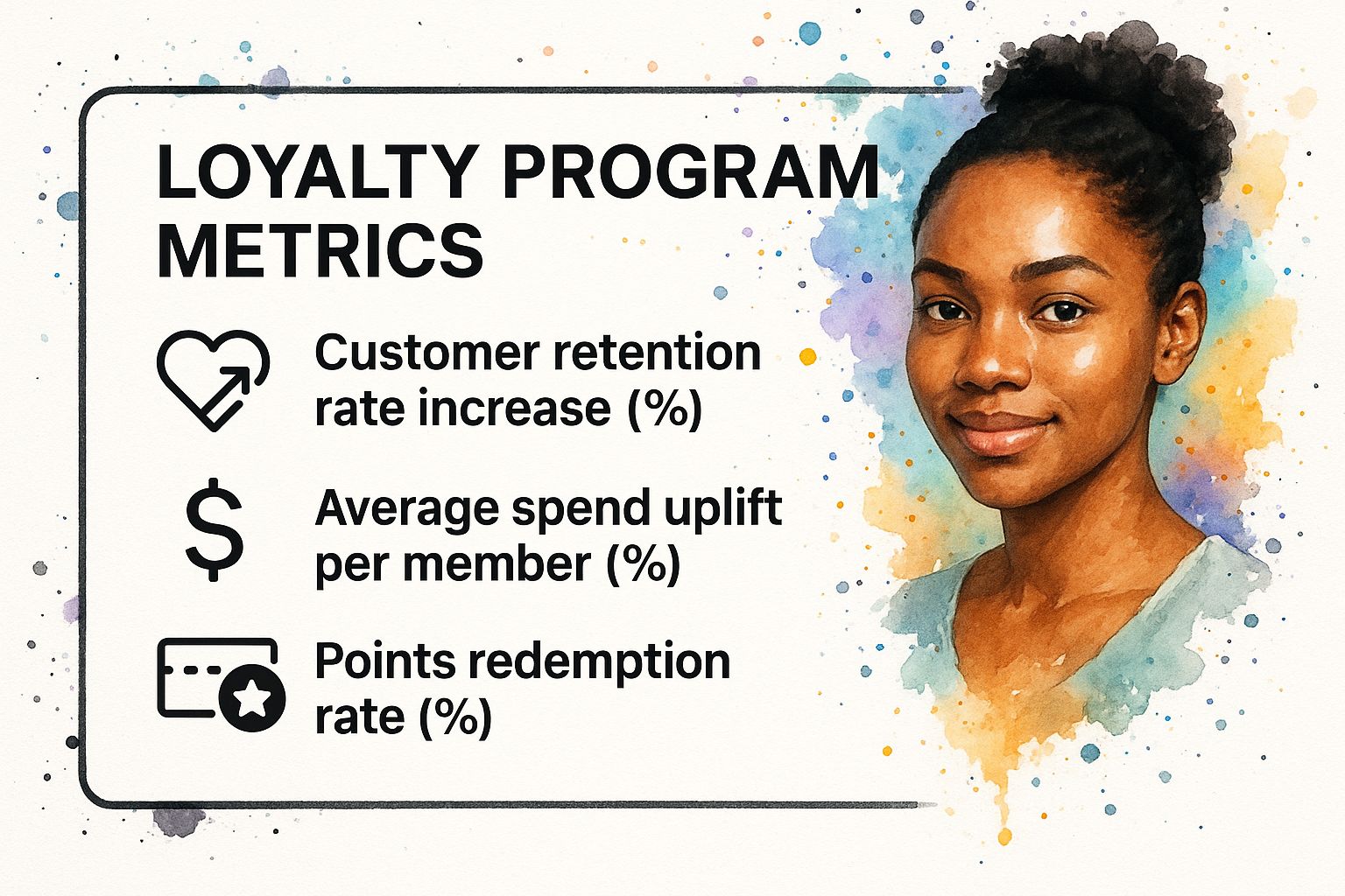 Infographic showing key data about Loyalty Programs and Rewards Systems