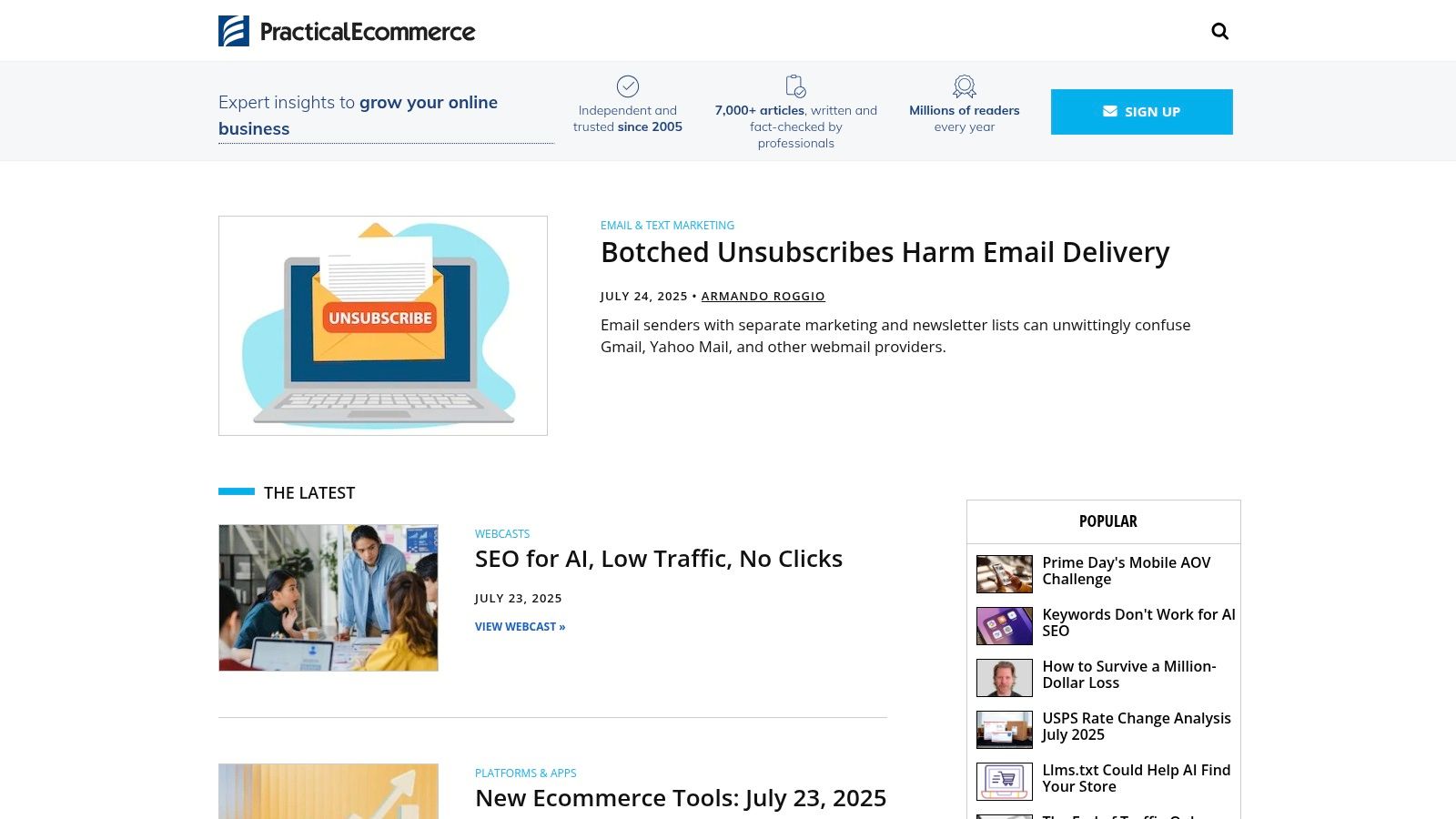 Practical Ecommerce