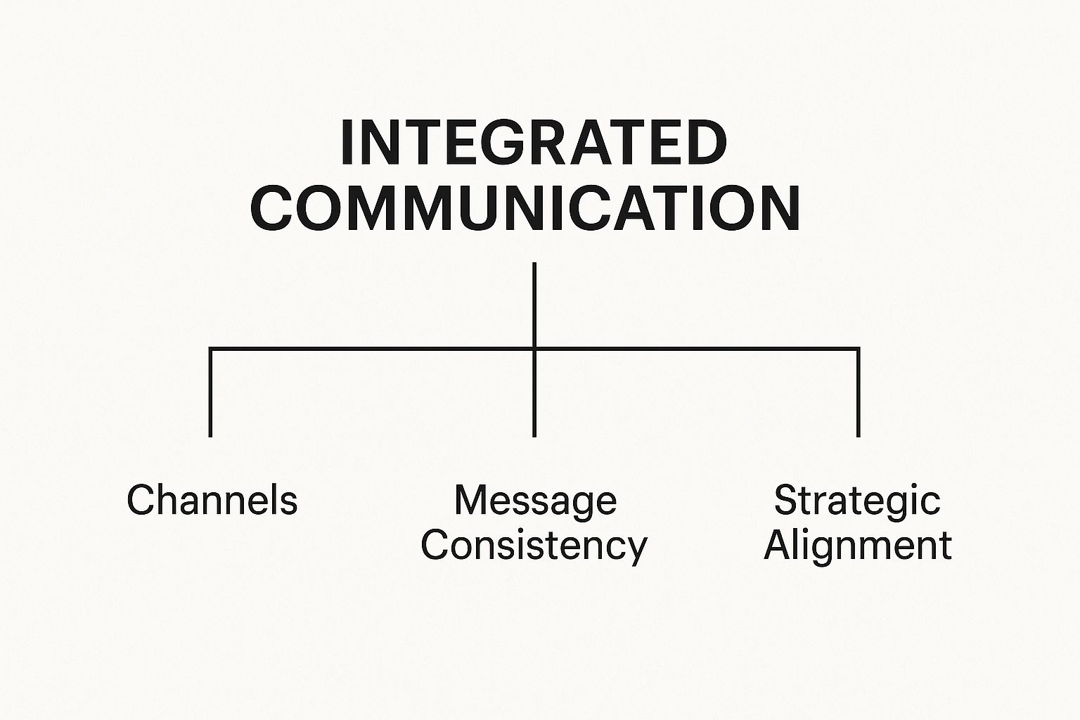 Infographic about what is integrated communication