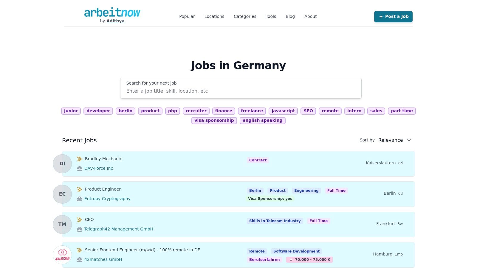 Arbeitnow