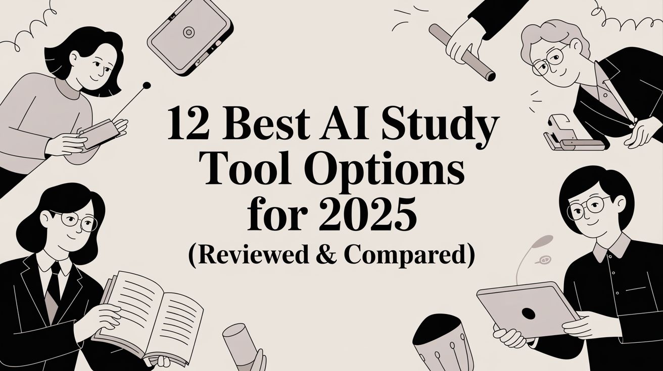 12 Best AI Study Tool Options for 2025 (Reviewed & Compared)