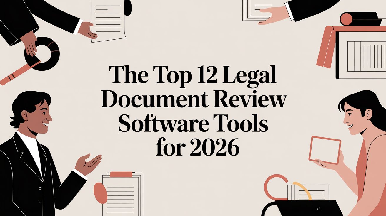 The Top 12 Legal Document Review Software Tools for 2026