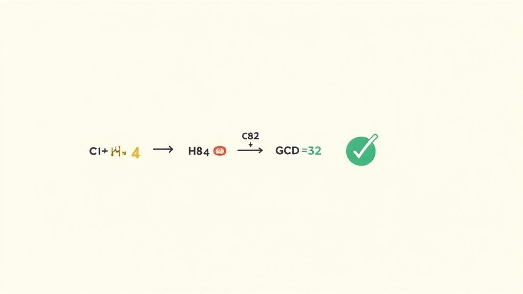 A skeletal structure diagram of an L-Ascorbic acid molecule.