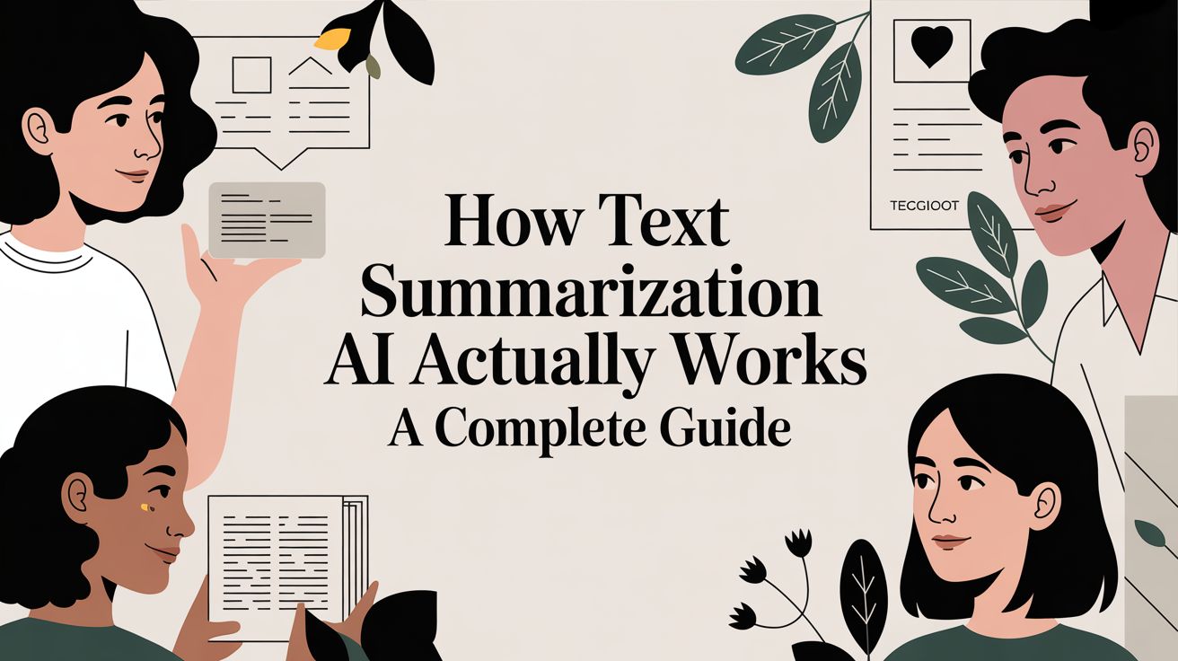 How Text Summarization AI Actually Works A Complete Guide