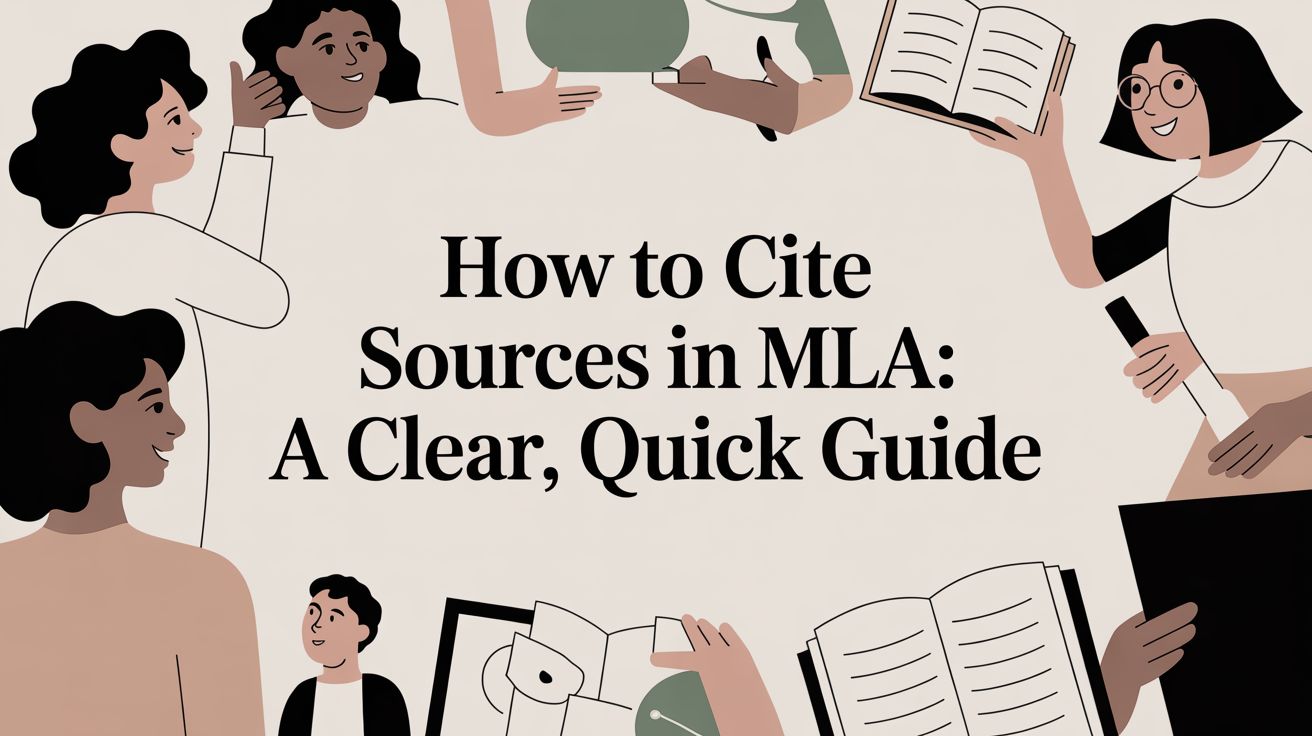 How to Cite Sources in MLA: A Clear, Quick Guide