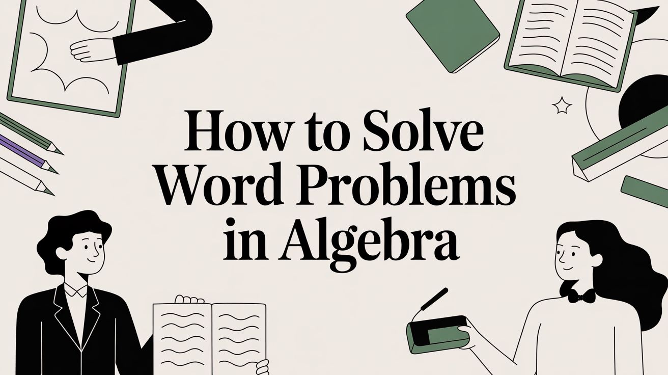 How to Solve Word Problems in Algebra