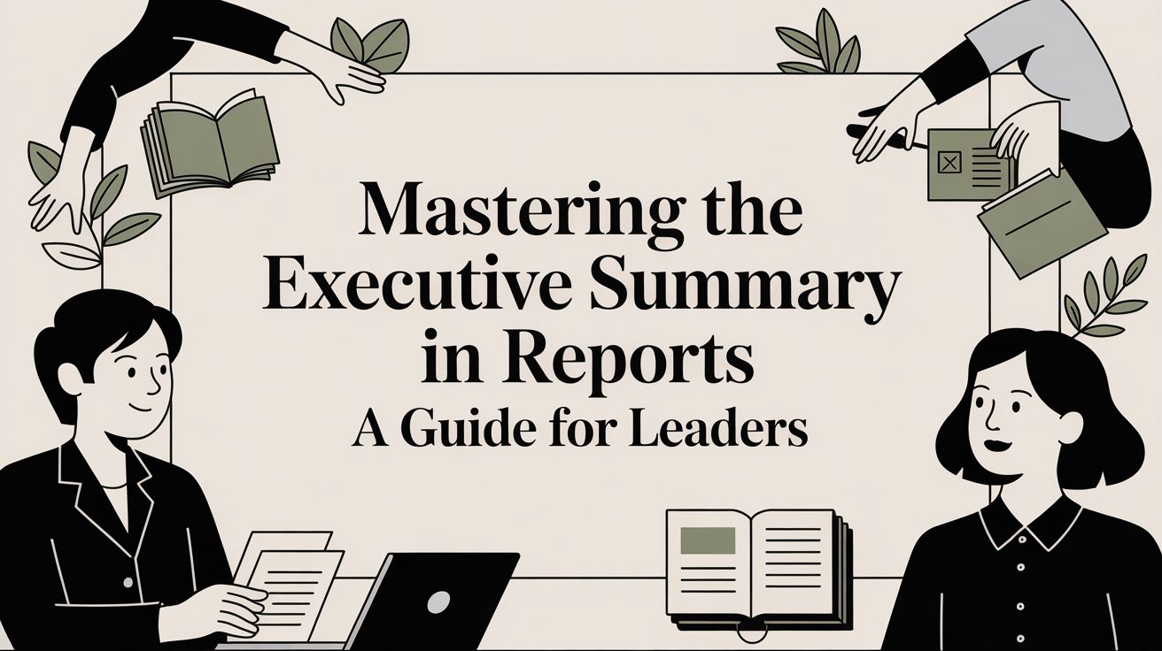 Mastering the Executive Summary in Reports A Guide for Leaders