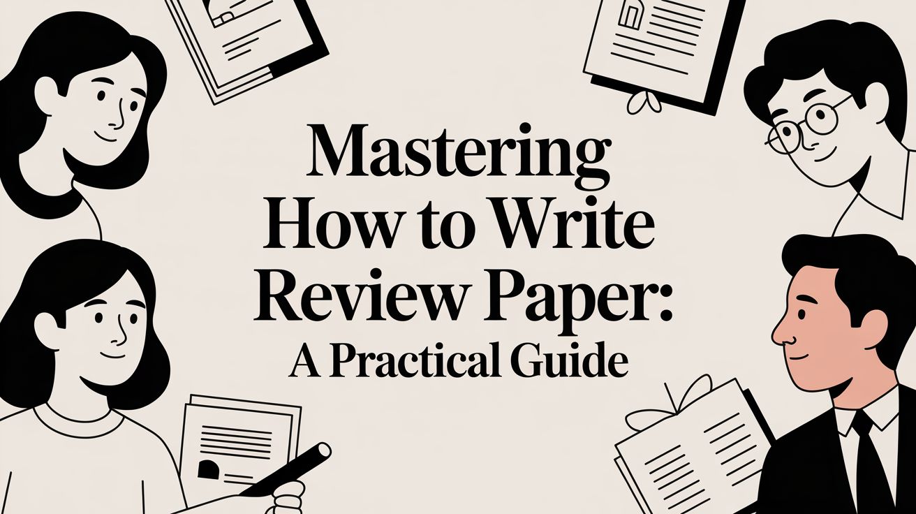 Mastering how to write review paper: A practical guide