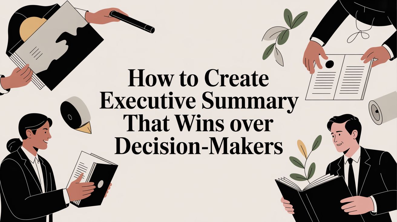 How to Create Executive Summary that Wins Over Decision-Makers