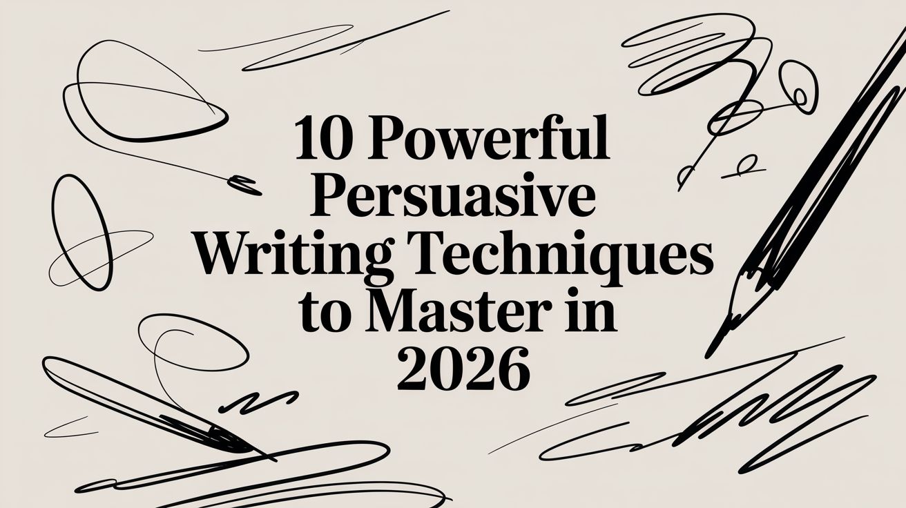 10 Powerful Persuasive Writing Techniques to Master in 2026